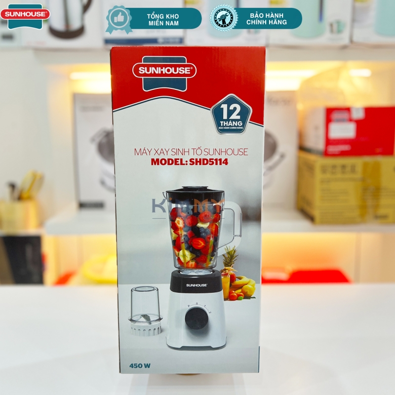 Máy xay sinh tố đa năng Sunhouse SHD5114 - 450W